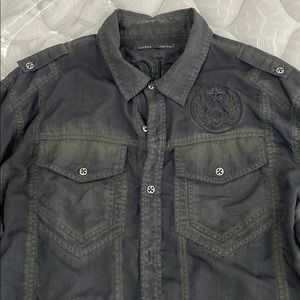 Affliction long sleeve button down